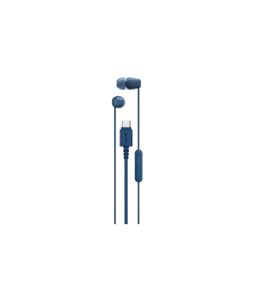 Sony IER-EX15C USB-C Wired Earbuds with Mic, Blue | Sony