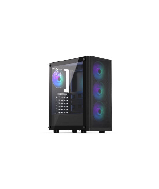 Case ENDORFY Ventum 200 ARGB MidiTower Case product features Transparent panel Not included ATX MicroATX MiniITX Colour Black Case ENDORFY Ventum 200 ARGB MidiTower Case product features Transparent panel Not included ATX MicroATX MiniITX Colour Black