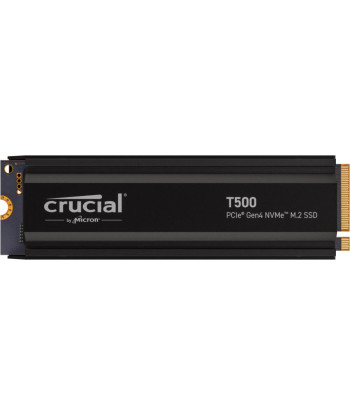 SSD CRUCIAL T500 2TB M.2 PCIe Gen4 NVMe 3D NAND Write speed 7000 MBytes/sec Read speed 7400 MBytes/sec TBW 1200 TB