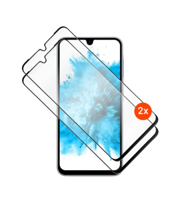 Fixed Screen protector, Samsung, Galaxy A17 4G/5G, Tempered glass, Black, Full-Cover 2.5D
