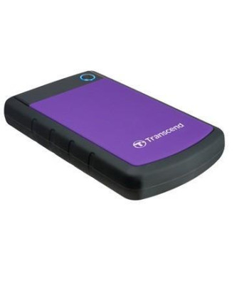 External HDD TRANSCEND StoreJet 4TB USB 3.0 Colour Purple TS4TSJ25H3P