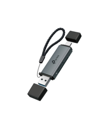 TP-Link UA430D USB 3.0 Type-C&A to SD & microSD 3.0 Card Reader | TP-LINK