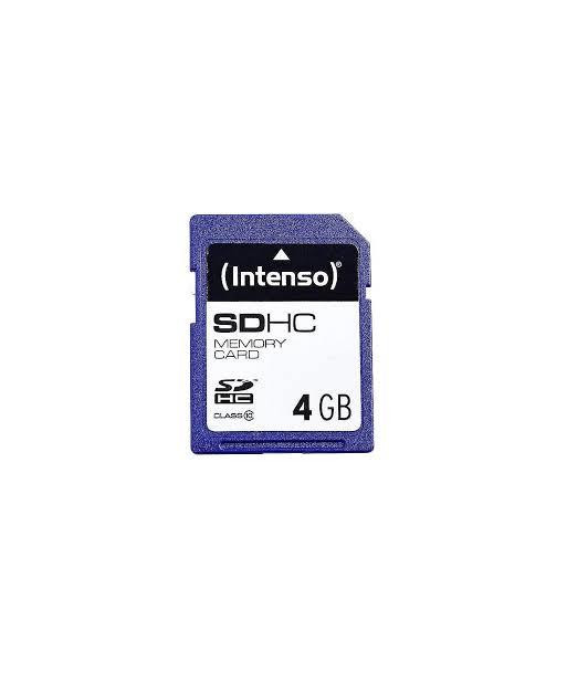 MEMORY SDHC 4GB C10/3411450 INTENSO