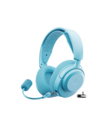 Наушники SteelSeries Gaming, Arctis Nova 3XW, Bluetooth, Over-Ear, Microphone, Noise canceling, Wireless, Aqua