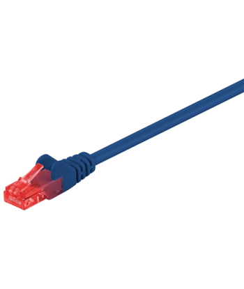 Goobay 68432 CAT 6 Patch Cable, U/UTP, blue | Goobay