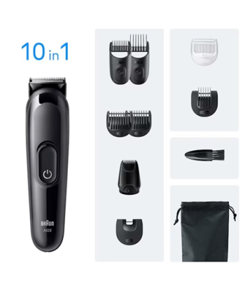BRAUN Multi Groomer AIO3560  BLK