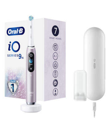 Зубная щетка Oral-B, iO9 Series 9, Rechargeable, For adults, Number of brush heads included 1, Number of teeth brushing modes