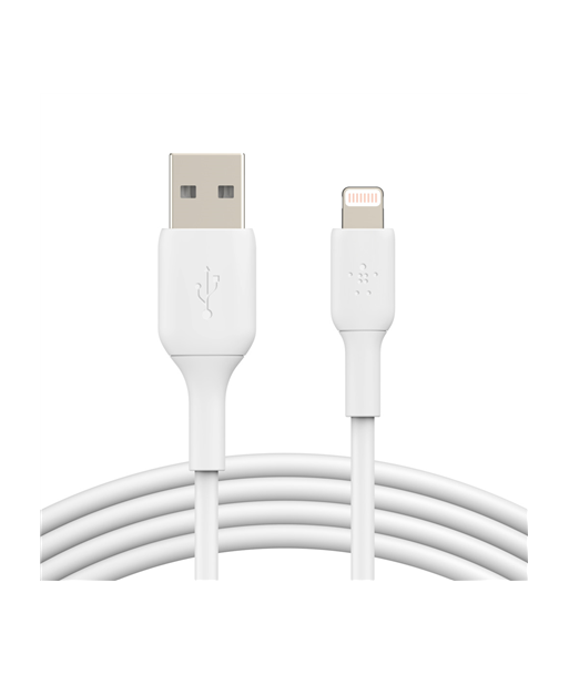 Belkin BOOST CHARGE Lightning to USB-A Cable White, 1 m Belkin BOOST CHARGE Lightning to USB-A Cable White, 1 m