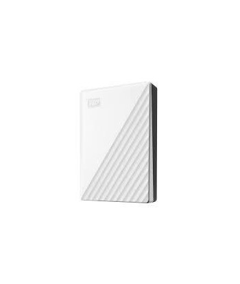 External HDD WESTERN DIGITAL My Passport WDBR9S0060BWT-WESN 6TB USB 3.2 Colour White WDBR9S0060BWT-WESN