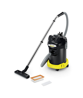 Vacuum Cleaner KARCHER Ash and dry vacuum cleaner AD 4 Premium 600 Watts Suction power 150 Capacity 17 l Noise 80 dB Black