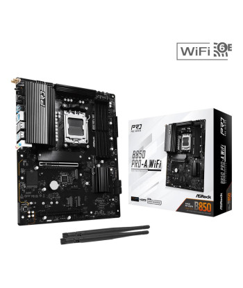 Mainboard ASROCK AMD B850 SAM5 ATX Memory DDR5 Memory slots 4 1xPCI-Express 4.0 16x 1xPCI-Express 5.0 16x 1xM.2 1xHDMI