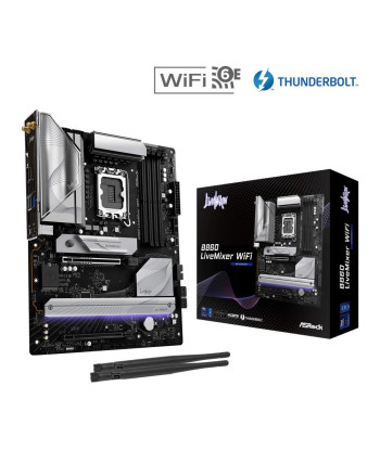 Mainboard ASROCK Intel B860 Express LGA1851 ATX Memory DDR5 Memory slots 4 1xPCI-Express 4.0 16x 1xPCI-Express 5.0 16x 1xM.2