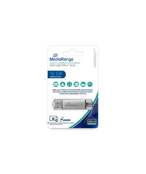 MEMORY DRIVE FLASH USB3 16GB/MR935 MEDIARANGE