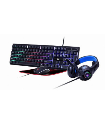 KEYBOARD USB GAMING KIT ENG/GHOST GGS-UMGL4-02 GEMBIRD