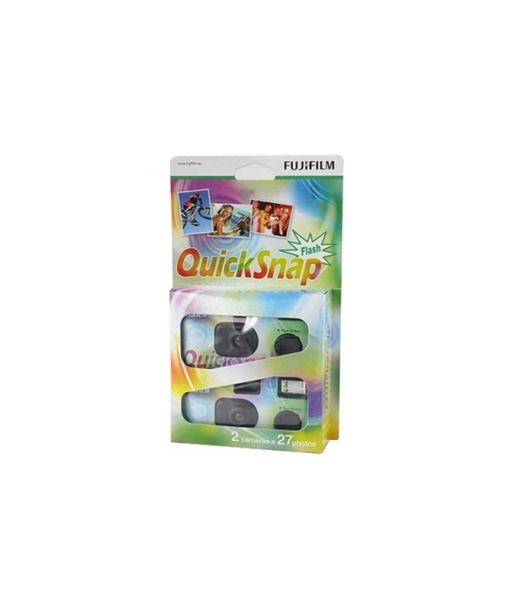 Fujifilm | 7130786 QuickSnap 400 Disposable Flash Camera (Pack of 2) Fujifilm | 7130786 QuickSnap 400 Disposable Flash Camera (Pack of 2)