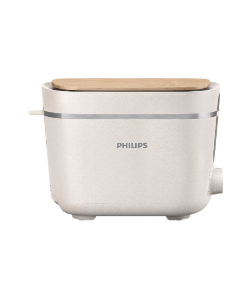 Philips, Toaster, HD2640/10 Eco Conscious Edition, Power 830 W, Number of slots 2, Housing material 100% Bio-based plastic Philips, Toaster, HD2640/10 Eco Conscious Edition, Power 830 W, Number of slots 2, Housing material 100% Bio-based plastic