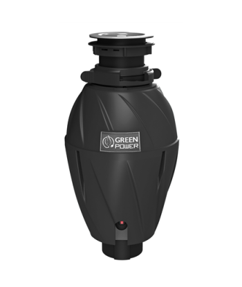 Elleci, Kitchen Waste Grinder, TDH01000BK Green Power 1 HP DeLuxe, 750 W, 1070 ml, 2800 RPM, Black