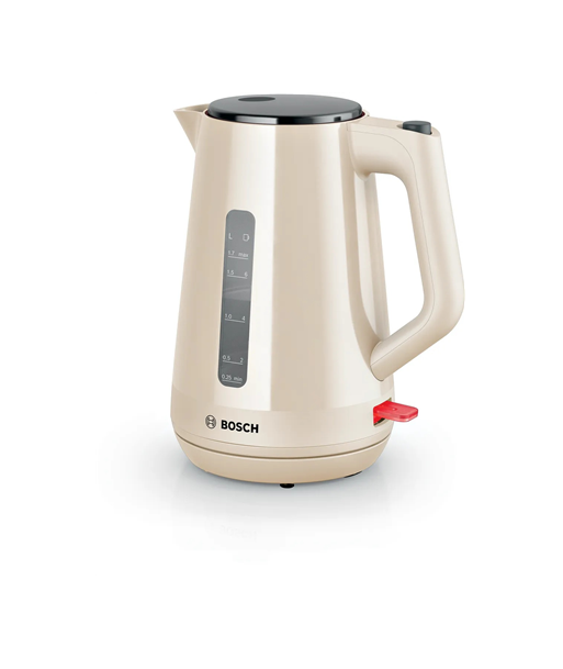 Чайник Bosch, TWK1M127, Electric, 2400 W, 1.7 L, Plastic, Creamy Чайник Bosch, TWK1M127, Electric, 2400 W, 1.7 L, Plastic, Creamy