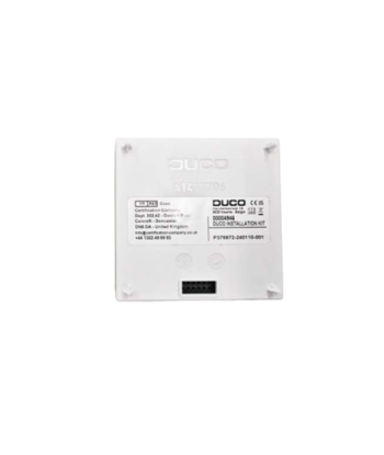 DUCO nstallation Kit (Silent Connect, Focus, Energy Comfort (Plus), Premium and Sky)