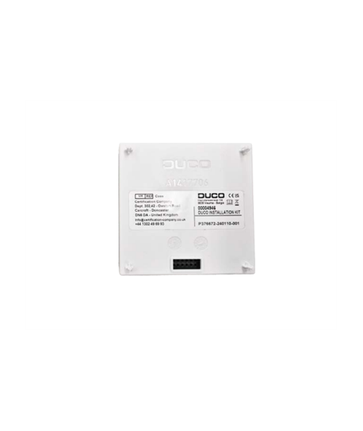 DUCO nstallation Kit (Silent Connect, Focus, Energy Comfort (Plus), Premium and Sky)