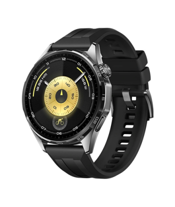Huawei WATCH GT 6 46mm, Smart watch, GPS (satellite), AMOLED, 1.47 inches, Waterproof, Black