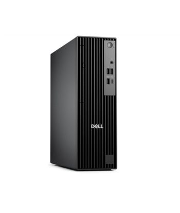 Dell Pro, QCS1255, Desktop, Slim, AMD Ryzen 5, 8600G, Internal memory 16 GB, DDR5, Solid-state drive capacity 512 GB, Intel