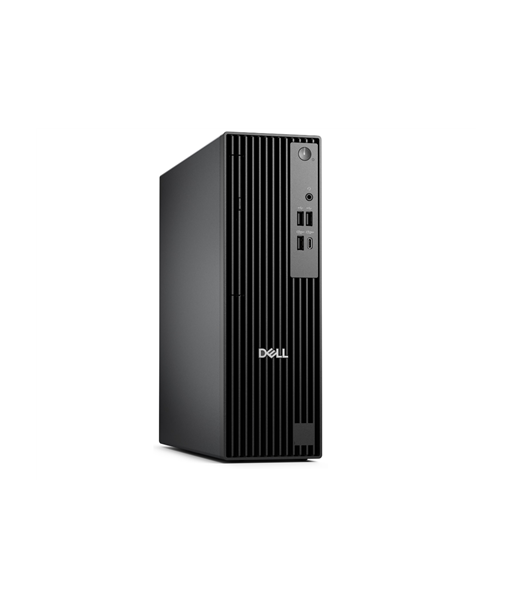 Dell Pro, QCS1255, Desktop, Slim, AMD Ryzen 5, 8600G, Internal memory 16 GB, DDR5, Solid-state drive capacity 512 GB, Intel