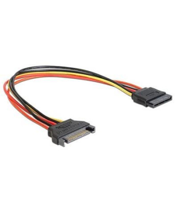 CABLE POWER EXTENSION SATA/0.3M CC-SATAMF-01 GEMBIRD