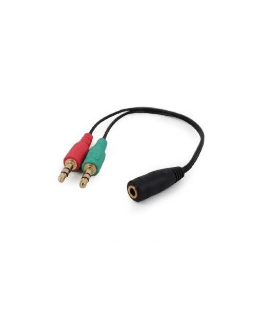 CABLE AUDIO 3.5MM SOCKET TO/2X3.5MM PLUG CCA-418 GEMBIRD CABLE AUDIO 3.5MM SOCKET TO/2X3.5MM PLUG CCA-418 GEMBIRD