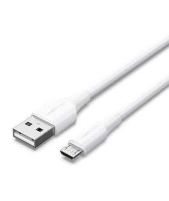 CABLE USB2.0 TO MICRO-B/1M WHITE CTIWF VENTION