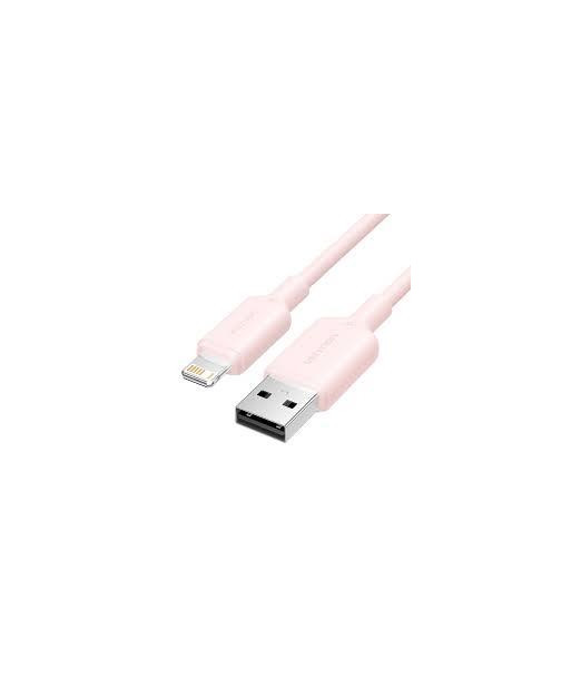 CABLE USB2.0 TO LIGHTNING/1M PINK LAMPF VENTION CABLE USB2.0 TO LIGHTNING/1M PINK LAMPF VENTION