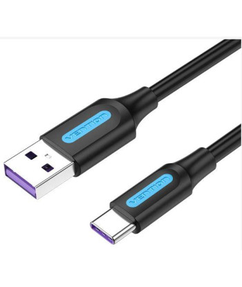 CABLE USB-C TO USB2.0/2M BLACK CORBH VENTION