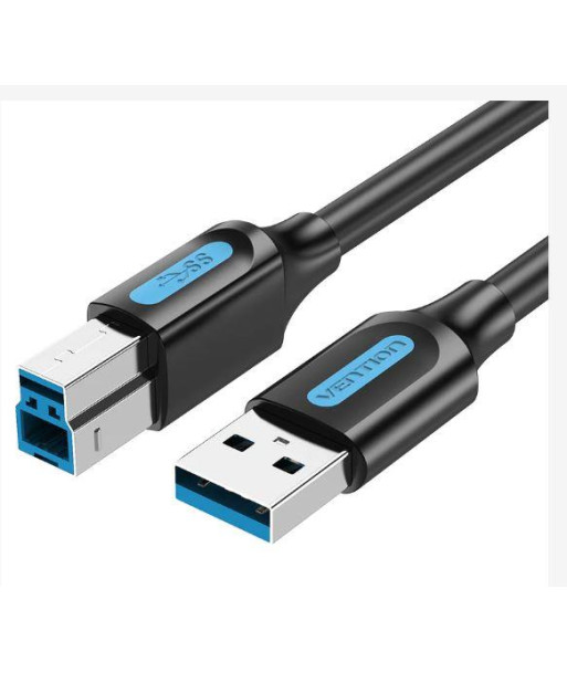 CABLE USB3.0 MALE TO MALE/3M BLACK COOBI VENTION CABLE USB3.0 MALE TO MALE/3M BLACK COOBI VENTION