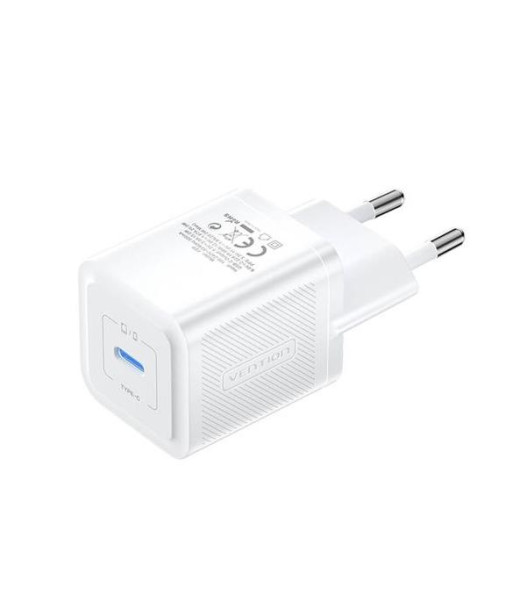 MOBILE CHARGER WALL 20W USB-C/1P WHITE FEPW0-EU VENTION MOBILE CHARGER WALL 20W USB-C/1P WHITE FEPW0-EU VENTION
