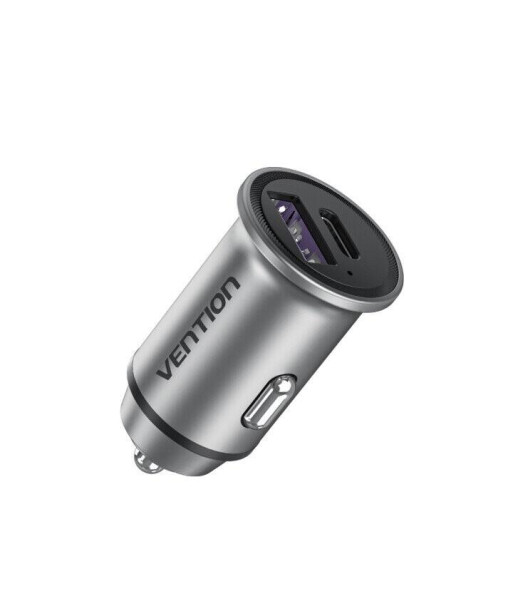MOBILE CHARGER CAR USB/2P GRAY FFBH0 VENTION MOBILE CHARGER CAR USB/2P GRAY FFBH0 VENTION