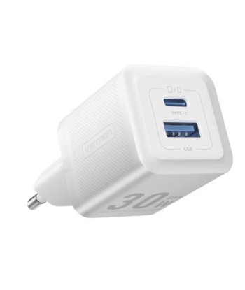MOBILE CHARGER WALL 30W USB/2P WHITE FEQW0-EU VENTION