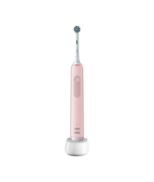 Зубная щетка Oral-B, Pro3 Pink X-Clean, Rechargeable, For adults, Number of brush heads included 1, Number of teeth brushing Зубная щетка Oral-B, Pro3 Pink X-Clean, Rechargeable, For adults, Number of brush heads included 1, Number of teeth brushing