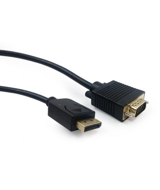 CABLE DISPLAY PORT TO VGA 1.8M/CCP-DPM-VGAM-6 GEMBIRD CABLE DISPLAY PORT TO VGA 1.8M/CCP-DPM-VGAM-6 GEMBIRD