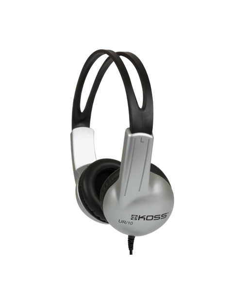 Kõrvaklapid Koss, UR10, Wired, On-Ear, Silver/Black Kõrvaklapid Koss, UR10, Wired, On-Ear, Silver/Black