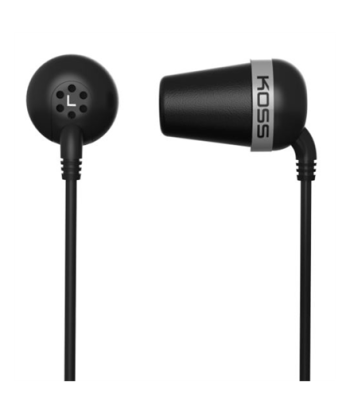 Наушники Koss, THE PLUG CLASSIC, Wired, In-ear, Noise canceling, Black