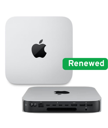 Apple, RENEW Grade A, Mac mini A2686 (2023), Apple M2 3.49 GHz (8-core CPU / 10-core GPU), 8 GB unified memory, 256 GB SSD