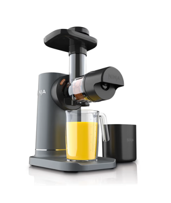 NINJA Cold Press Juicer, Neverclog JC151EU, Type Cold Press Juicer, Gray, 150 W, Number of speeds 1