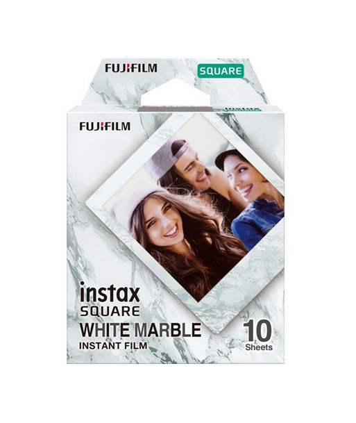 Fujifilm Instax Square Whitemarble (10pl) Instant Film | Fujifilm