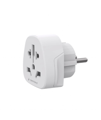 Gembird A-AC-EUMINTF World to EU power adapter plug, 15 A | Gembird