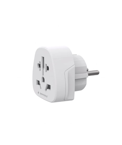 Gembird A-AC-EUMINTF World to EU power adapter plug, 15 A | Gembird