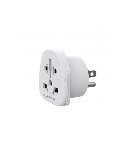 Gembird A-AC-USMINTF World to US power adapter plug, 10 A | Gembird