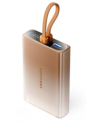POWER BANK USB 10000MAH 22.5W/GOLD FHZJ0 VENTION