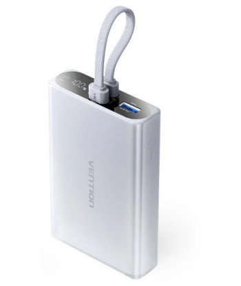Внешний аккумулятор USB 10000MAH 22.5W/GRAY FHZM0 VENTION