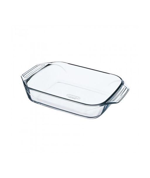 Pyrex, Glass baking dish PYREX OPTIMUM, rectangular, 31 x 20 cm, 1, Transparent Pyrex, Glass baking dish PYREX OPTIMUM, rectangular, 31 x 20 cm, 1, Transparent