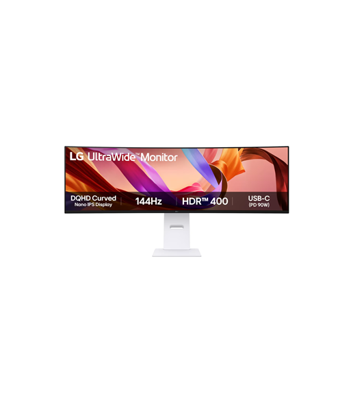 LG 49U950A-W, 49", IPS, QHD, 32:9, 144 Hz, 5 ms, 5120 x 1440 pixels, 400 cd/m², HDMI ports quantity 2 LG 49U950A-W, 49", IPS, QHD, 32:9, 144 Hz, 5 ms, 5120 x 1440 pixels, 400 cd/m², HDMI ports quantity 2